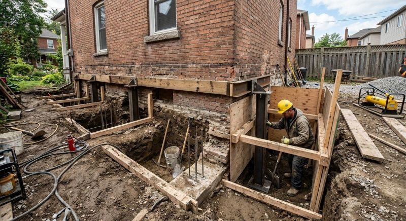 Structural Underpinning in Princeton, NJ